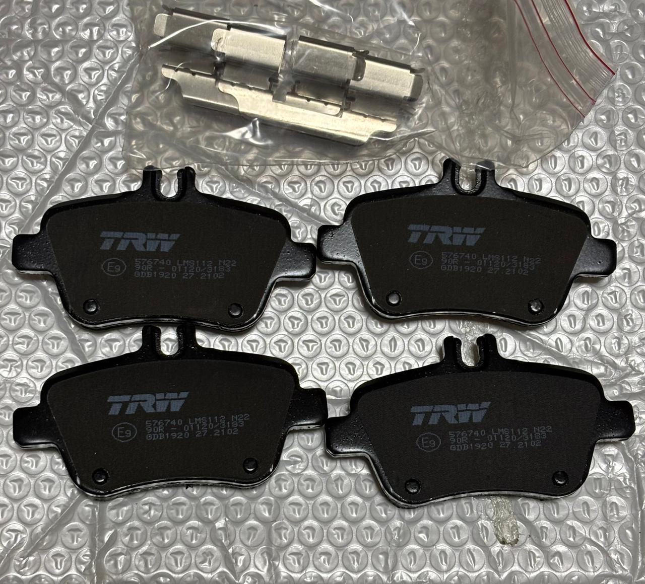 Pastillas de freno POSTERIOR para Mercedes Benz A CLA GLA W176