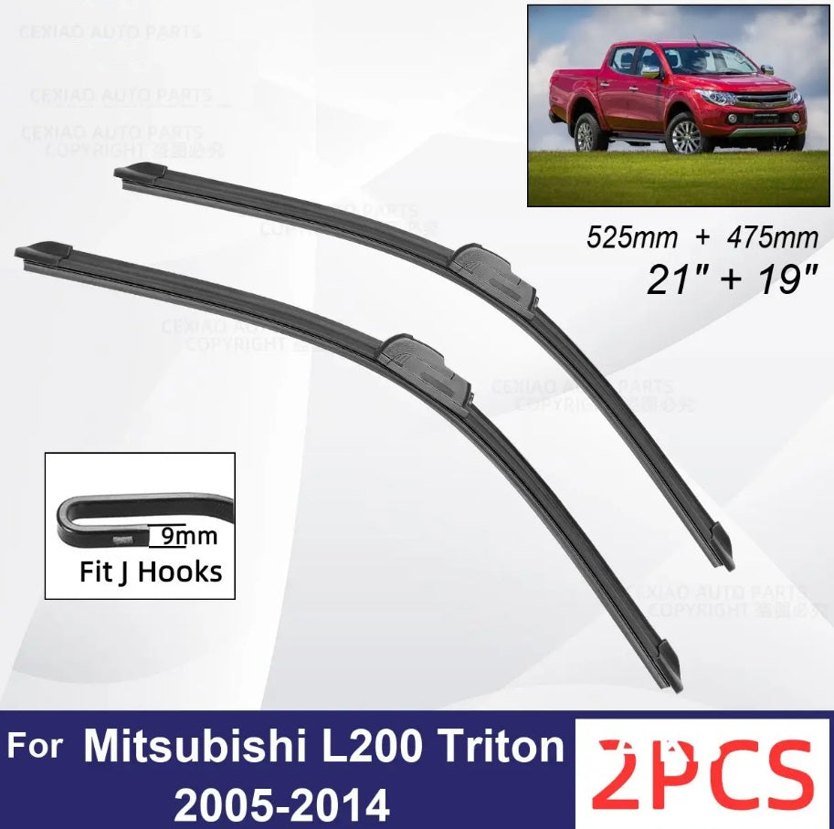 Limpiaparabrisas plumillas delantero Mitsubishi L200 OLD