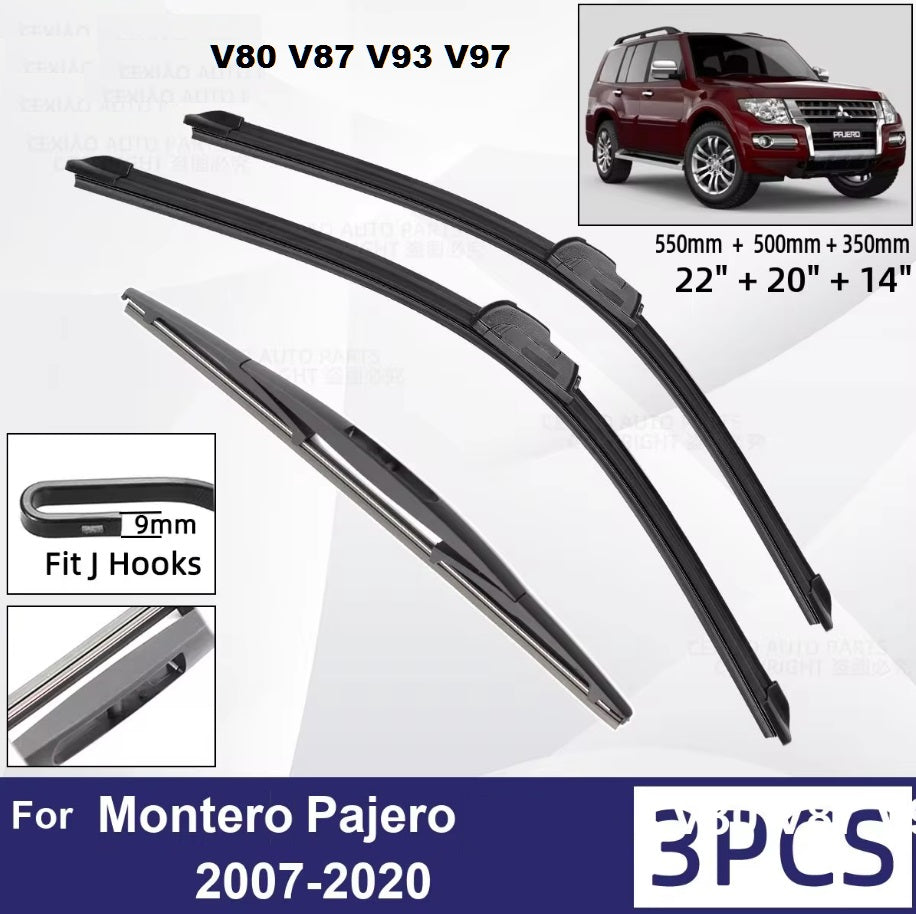 Limpiaparabrisas plumillas KIT Mitsubishi Montero