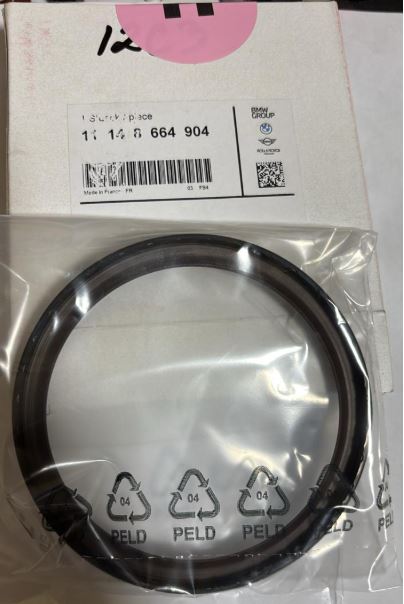 Reten de cigueñal BMW Motor B38 B48 delantero y posterior