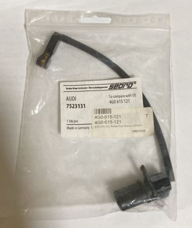 Sensor desgaste de freno delantero para AUDI A6 A7 Porsche macan