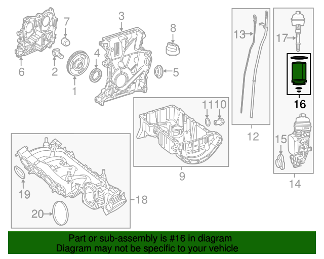 kit filtros Mercedes Benz W176 A B C CLA GLA200 CLA200