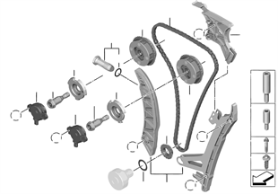 Solenoide VANOS para BMW Motor N20