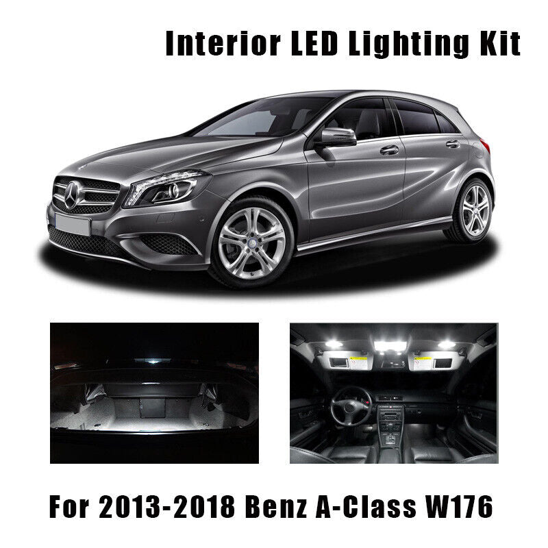 Kit de luz Interior LED blanca para Mercedes Benz W176 (2013 a 202018)