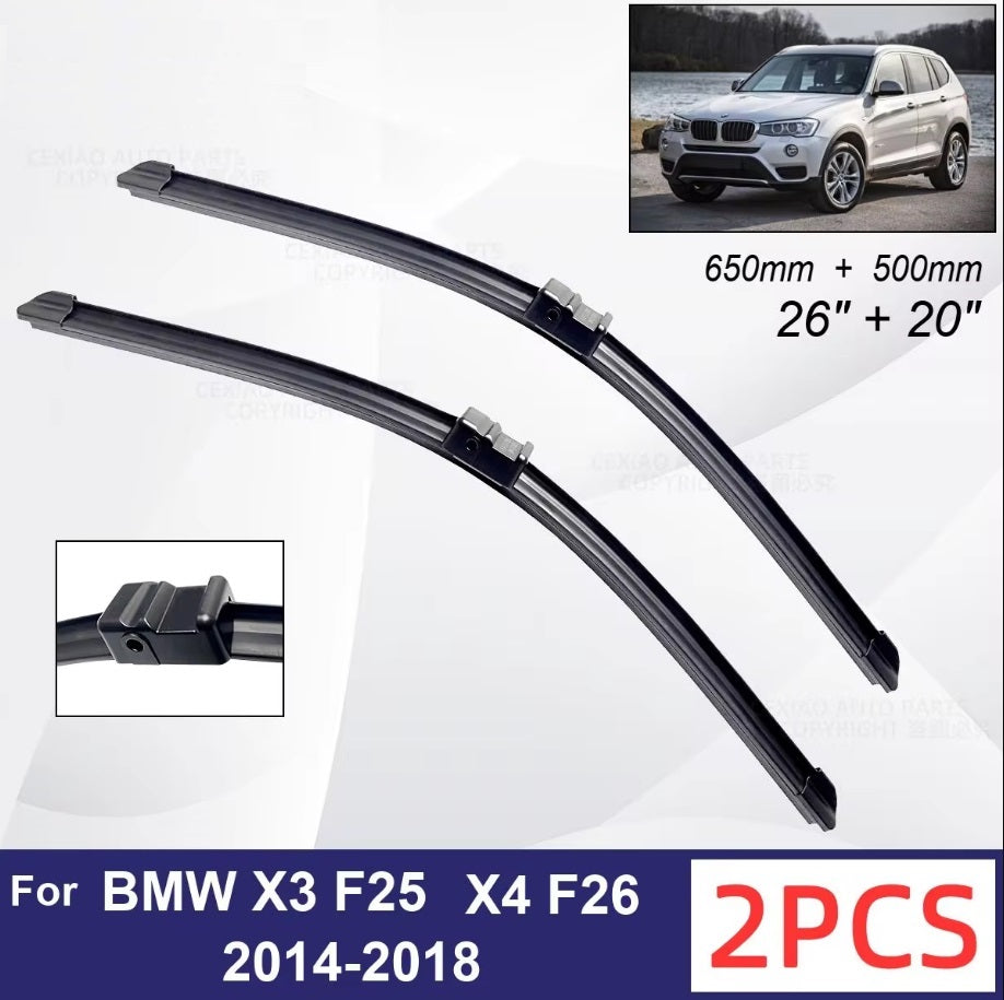 Limpiaparabrisas plumillas delantero BMW X3 F25 X4 F26