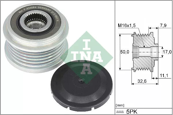Rodaje de alternador Mercedes Benz A180 A200 W177
