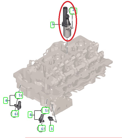 Actuador Valvetronic del motor BMW serie 1 2 3 4 5 6 7 X3 X4 X5 X6