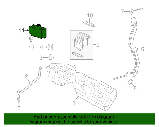 Modulo de control de bomba de gasolina BMW