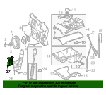 Empaque motor a enfriador de aceite Mercedes Benz C180 (W204)