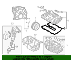 Empaque de tapa de balancines BMW  Motor B38