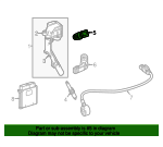 Sensor de posición de arbol de levas Mercedes Benz A CLA GLA