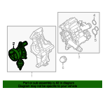 Bomba de agua BMW  Motor B48 Serie 1 2 3 4 5 6 7 X3 X4