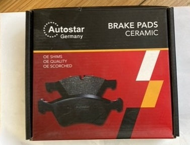 Pastillas de freno Delantero CERAMICO para Mercedes Benz A CLA GLA W176