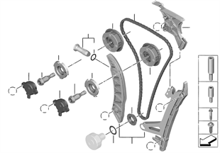 Solenoide VANOS para  BMW  Motor N20