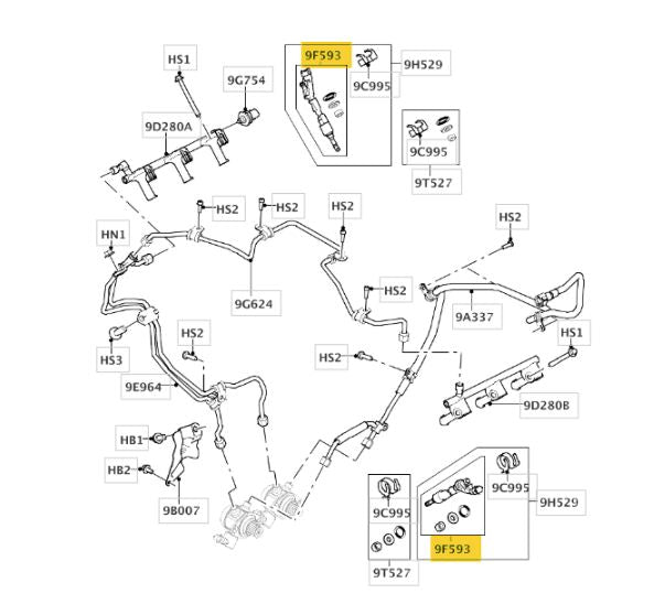 Inyector para LandRover / Jaguar