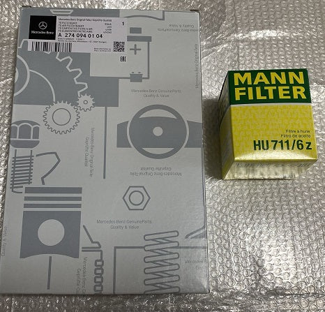 kit filtros  Mercedes Benz  W205  C180 C200  M274