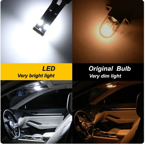 Kit de luz Interior LED  blanca para BMW E90 sedan