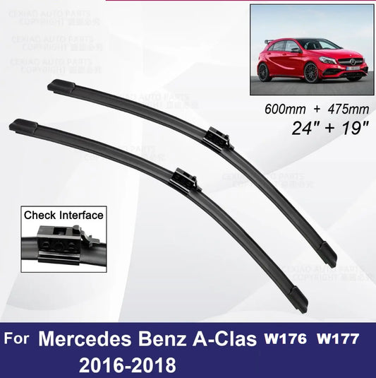 Limpiaparabrisas plumillas delantero  Mercedes Benz Clase A CLA GLA  W176new W177