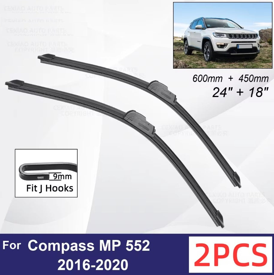 Limpiaparabrisas plumillas delantero Jeep Compass  2016-2020 MP552